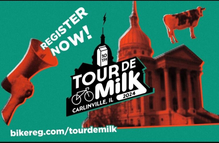 10th Annual Tour De Milk – 33 or 66 mile Bike Ride