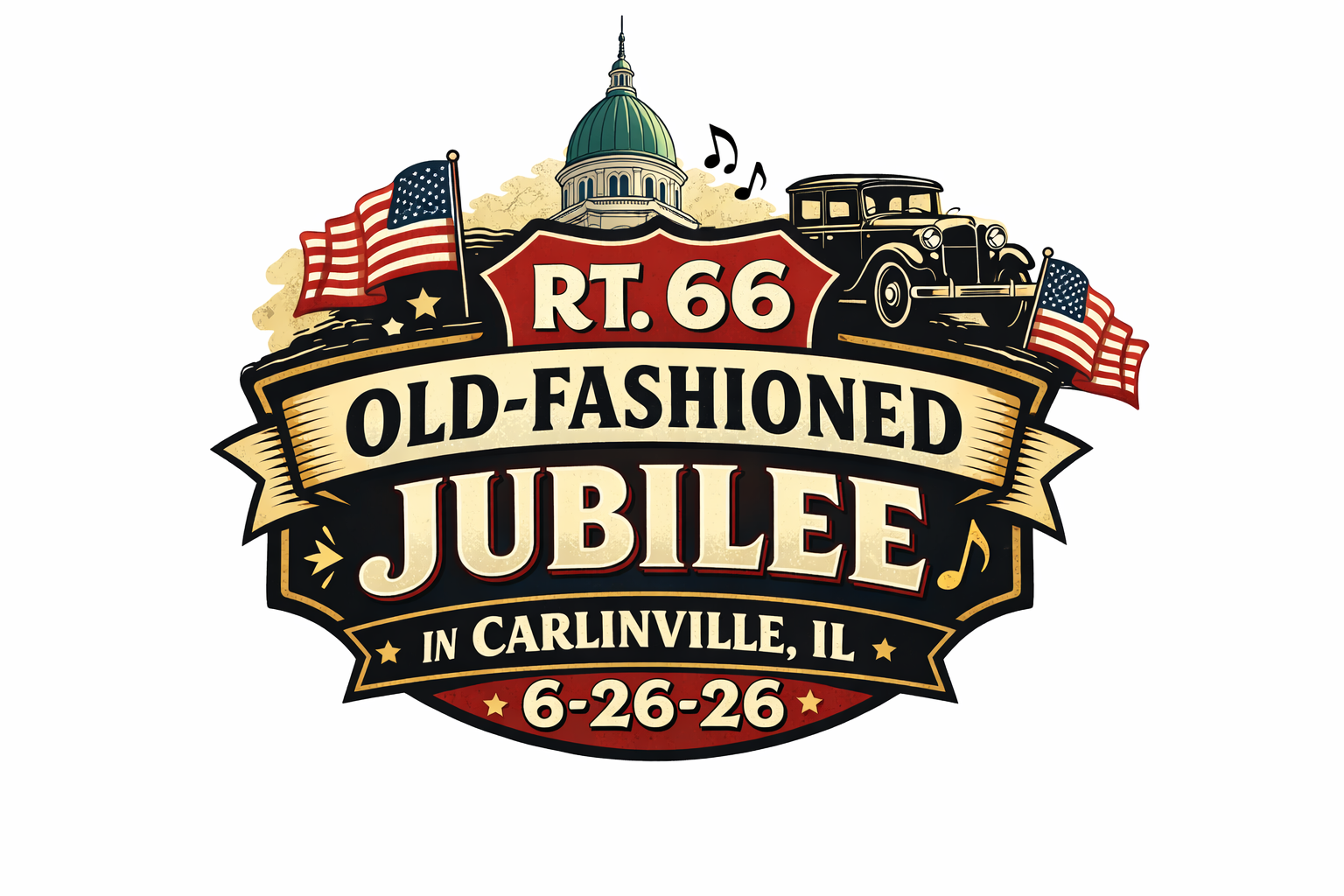 Rt 66 Jubilee logo